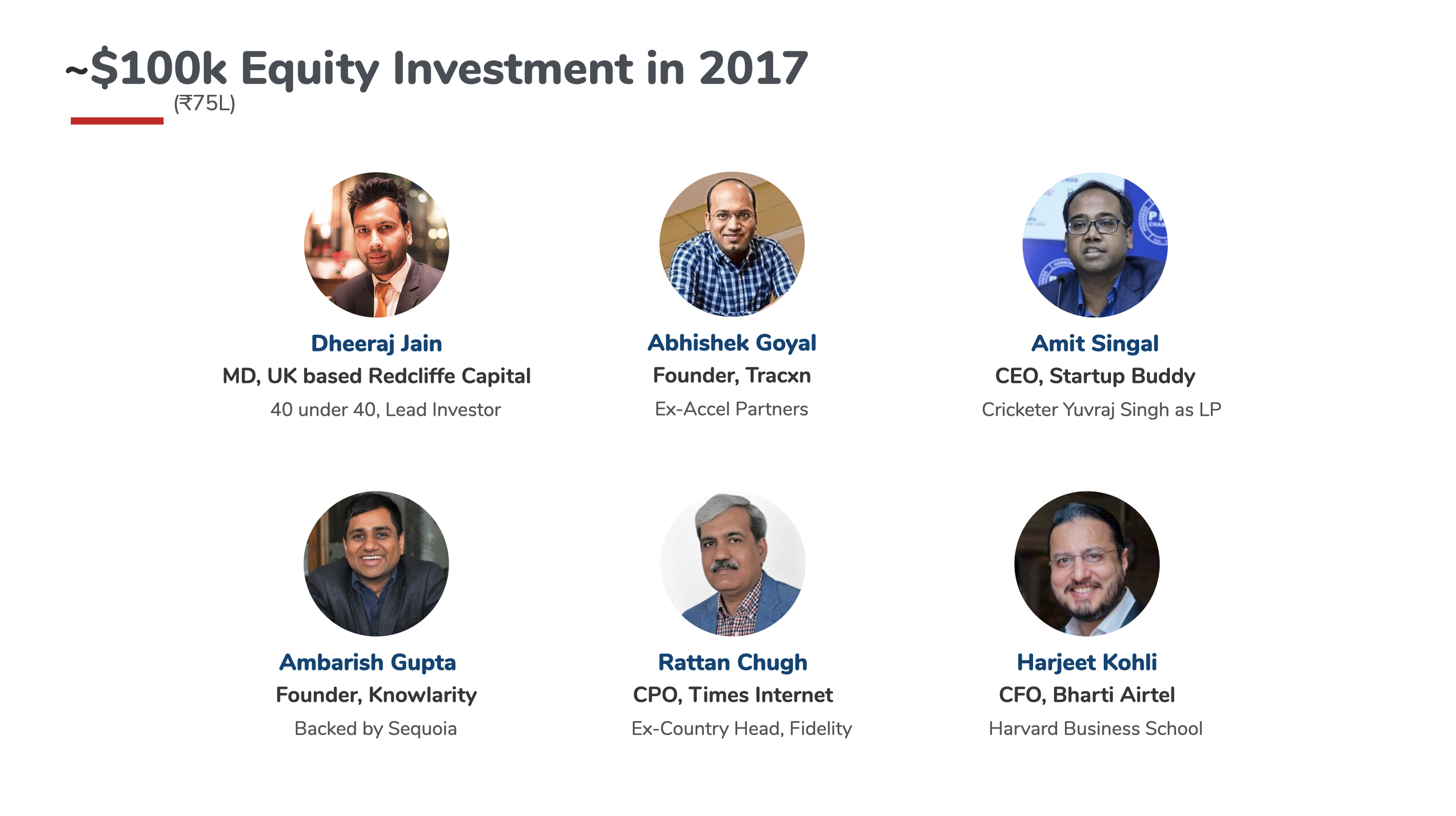 2017 Investors