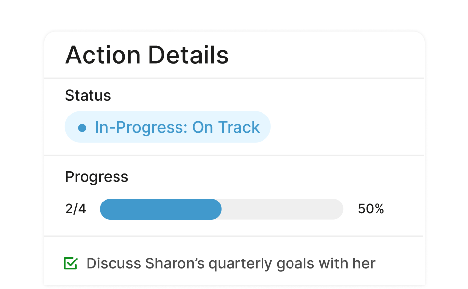 Automated Action Plans
