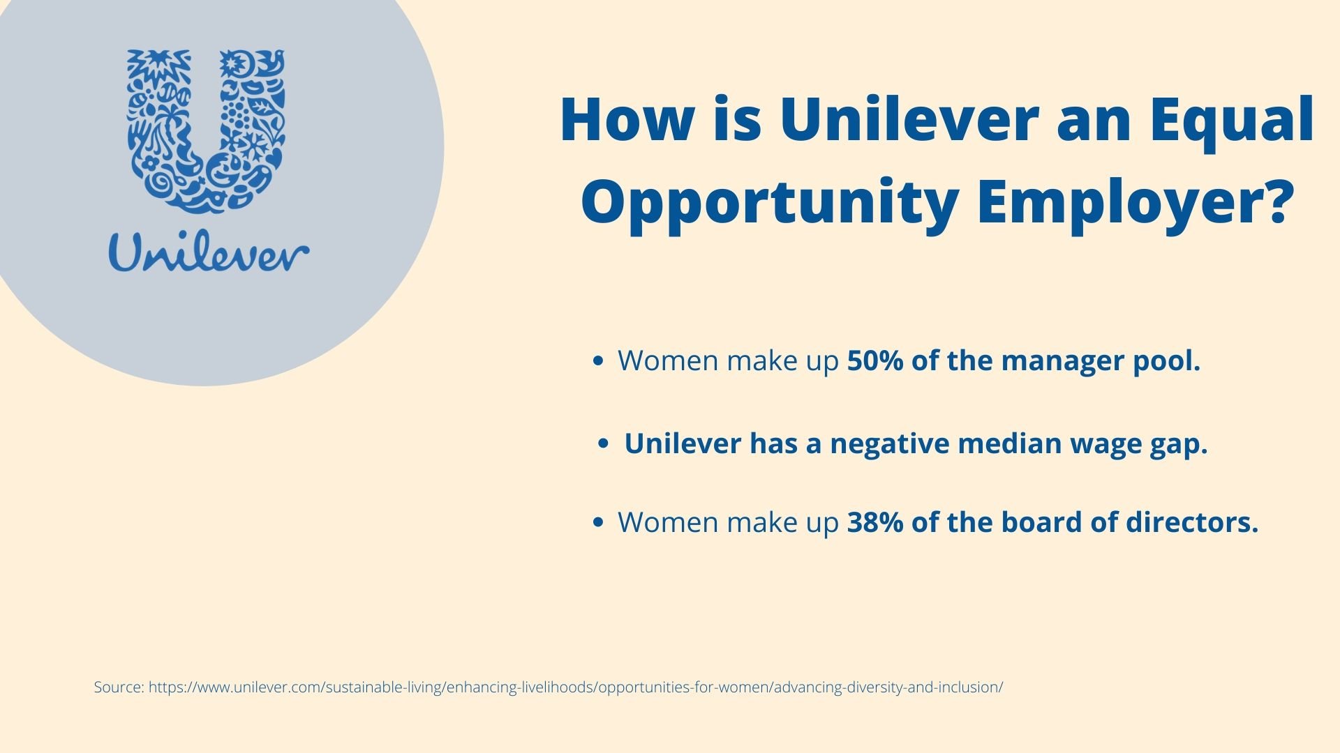 Gender Equality Statistics Company Stats
